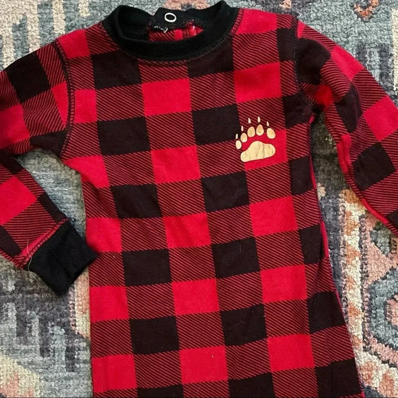 Flap Jack Infant / Baby ‘Bear Cheeks’ One Piece Romper Size 6 Months - Picture 3 of 6